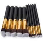 Makeup Brushes 10 Pcs Makeup Brush Set  (Pack of 1)