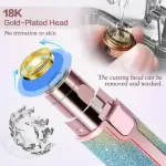Eyebrow Remover and Face Hair Remover epilator Flawless for women Face, Lips, Nose, Hair Trimmer 1 Pcs