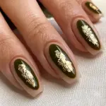 Set of 12 Nail Art Foil Fragments Metallic foil Paper Craft Paper Nail Decor Nail Art Design(Pack of 1).