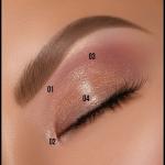 Ocean Beauty Professional Eye shadow Palette 16 color (1 Pcs)