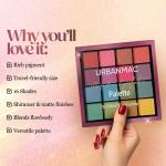 16 Colour Eyeshadow Palette | Professional Makeup.