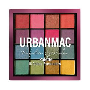 16 Color Matte Eye Shadow Palette 15 g  (Multishades)