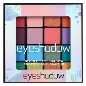 Professional 16 Color Matte Eye Shadow Palette 15 g  (Multishades)