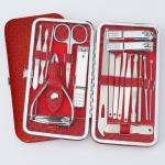 16 in 1 | Professional Manicure Kit for Men & Women Stainless Steel nail Clippers Tools (Pack of 1) Multicolor
