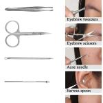 Professional 16 IN 1 Proffesional Stainless Steel Manicure Pedicure Kit For Women Pedicure Tools Set.