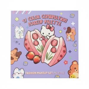 17 Color eyeshadow Makeup Palette for Girls and Kids (Pack of 1).