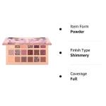 18 Color Makeup Palette Highlighters Eye Make Up Palate(Pack of 1).