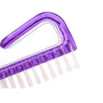 6pcs Big Handle Grip Nail Brush, Fingernail Scrub Cleaning Brush, Pedicure Cleaner Brushes.