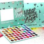 63-Color Eyeshadow Palette Kit With Mirror: Glitter, Shimmer, Matte Eye Shades Multicolor(1 Pcs).