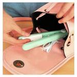 Mini Electronic Hair Crimper and Curler - Ceramic Design Styling Tool(Multicolor) Pack o f 1.