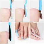 8 in 1 Pedicure Tool Kit for Feet Foot Scrubber for Dead Skin, Callus Remover(Set of 1).