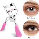 Eyelash Clip Professional Lash Curler Fashion Eyelashes Tools(Pink Rose).