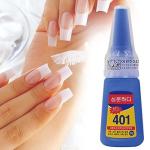 Super Glue Stronger For Artificial Or Fake Nails Glue (clear, pack of 1).