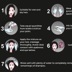 Hair Color Gel Natural Hair Color Dye for Black Hair Dye For Men and Women. (BLACK, 800ML)