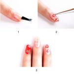 10Pcs Diamond Head Art Pen Brush Metal Replace Heads Carving Cuticle Remover Tool.