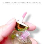Sparkling Heart-Shaped Lip Gloss, Multicolor (Pack of 1).