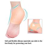 Heel Protectors Silicone, Gel Heel Pads( 1 Pair).