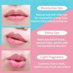 Sparkling Heart-Shaped Lip Gloss, Multicolor (Pack of 1).