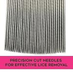 Stainless Steel Head Lice Comb for Pets and Humans to Remove Lice, Fleas,(Pack of 1).