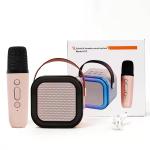 Mini Bluetooth Speaker with Wireless Mic, in-Built USB Rechargeable Battery(1 Piece)