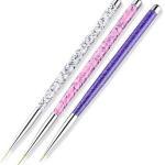 Professional 3 pcs of nail art detailing brush