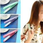 Mini Electronic Hair Crimper and Curler - Ceramic Design Styling Tool(Multicolor) Pack o f 1.