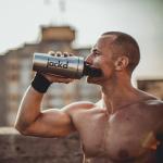 PREMIUM Stainless Steel Gym Shaker Bottle | Gym Bottles for Men | 100% Leakproof Protein Shaker Bottle.