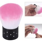 1 Pcs Nail Dust Brush Soft Nail Cleaner Brush Nail Art Duster Remover Brush(Multicolor)