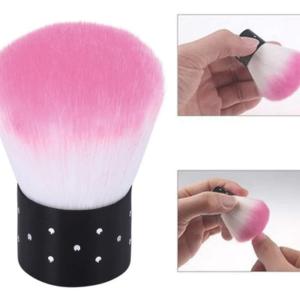 1 Pcs Nail Dust Brush Soft Nail Cleaner Brush Nail Art Duster Remover Brush(Multicolor)