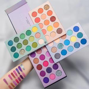 60 COLORS EYESHADOW PALETTE MATTES AND SHIMMERS