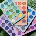 60 Colors Eyeshadow Palette Mattes And Shimmers High Pigmented (Pack of 1).