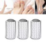 Stainless Steel, Foot Filer & Pedicure, Heel Scrubber Foot Scrubber for Dead Skin -Black