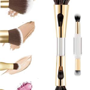 4 in 1 Foundation brush All in One Makeup Brush Set(Golden) 1 Piece.