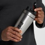 PREMIUM Stainless Steel Gym Shaker Bottle | Gym Bottles for Men | 100% Leakproof Protein Shaker Bottle.