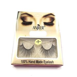 Handmade 3D Eyelashes NATURAL PAIR OF Eyelashes (Pack 10 Pairs of 1 Box)