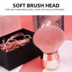 Mushroom Multi Purpose Brush Makeup | Cosmetic Brush, Small Efficient Soft Bristles Nail Art Dust Brush(1 Piece).