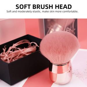 Mushroom Multi Purpose Brush Makeup | Cosmetic Brush, Small Efficient Soft Bristles Nail Art Dust Brush(1 Piece).