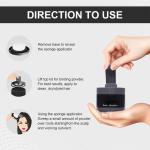 Conceals Hair Loss  Hair Powder Root Cover Up Black 1 Pcs