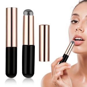 silicone lip brush(Multicolor)1 piece.