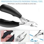 Professional Thick & Ingrown Toenail Correction Tool, Pedicure Clippers Toe Nail Cutter for Men & Women(1 Pcs).