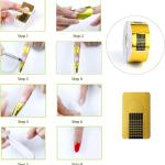 NAIL FORM FOR EXTENSIONS 500 PCS ROLL Nail Art(Pack of 1).