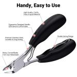 Professional Thick & Ingrown Toenail Correction Tool, Pedicure Clippers Toe Nail Cutter for Men & Women(1 Pcs).