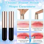 silicone lip brush(Multicolor)1 piece.