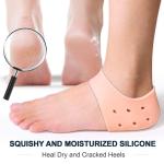 Heel Protectors Silicone, Gel Heel Pads( 1 Pair).