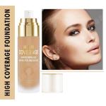 Professional Waterproof Long Lasting High Coverage Matte Finish HD Foundation Cream (Pack of 1)