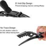6 Pcs Hair Clip For Styling And Sectioning, Hair Barrett For Women, Professional Salon Clip For Hair Styling (Black)
