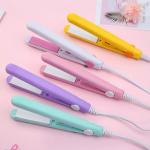 Mini Electronic Hair Crimper and Curler - Ceramic Design Styling Tool(Multicolor) Pack o f 1.