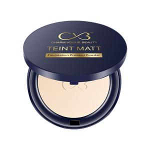 Foundation Pressed Compact Powder for Buildable Full Coverage & Matte Finish (Pack of 1)