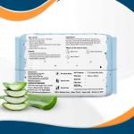 PREMIUM BABY WIPES WITH ALOE VERA, GRAPE FRUIT EXTRACT & VITAMIN E (72 wipes, Combo of 2)