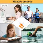 Soft Ear Plug For Sleeping,Noise Cancelling Back ground & meditation (5 pairs)